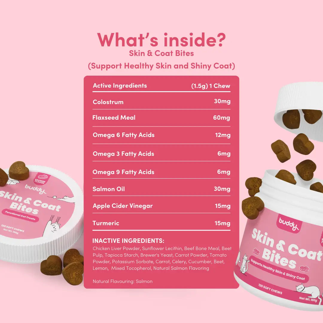 Cat Skin & Coat Chew