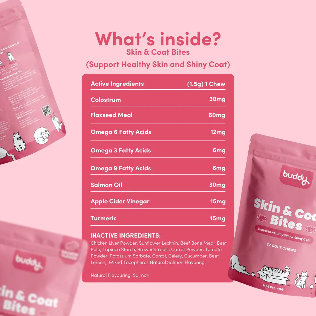 Cat Skin & Coat Chew (Trial Pack)